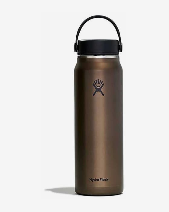 Bidón Hydro Flask Lightweight Wide Flex 950 ml marrón