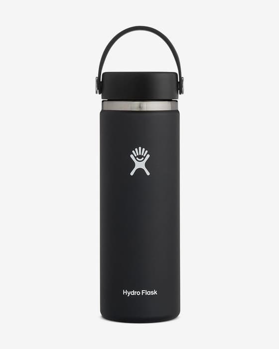 Botella termo Hydro Flask Wide Flex Cap 591 ml negro