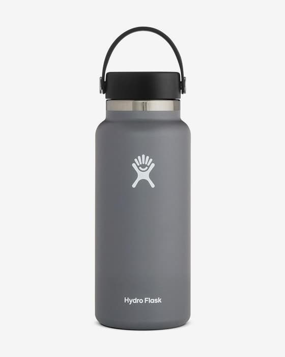 Botella termo Hydro Flask Wide Flex Cap 946 ml gris