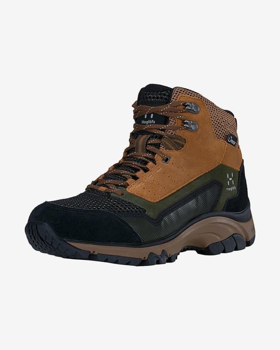 Botas Haglöfs Skuta Mid PROOF ECO marrón negro mujer