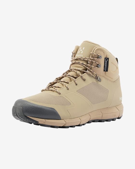 Botas Haglöfs L.I.M Mid Proof Eco beige mujer