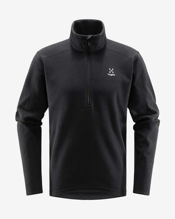 Haglöfs Buteo Half Zip Fleecepullover schwarz