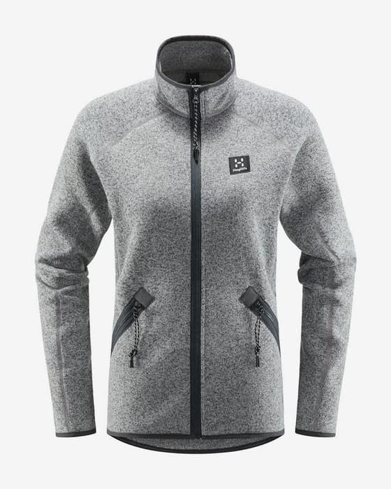 Haglöfs Risberg Damen Fleecejacke grau