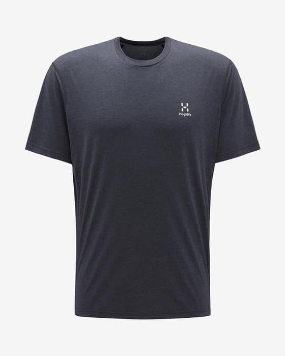 Haglöfs Ridge True Short Sleeve T-Shirt Dark Grey