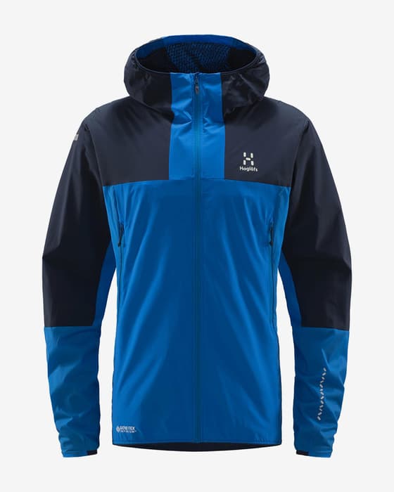 Chaqueta fina Haglöfs L.I.M Alpha GORE-TEX azul eléctrico
