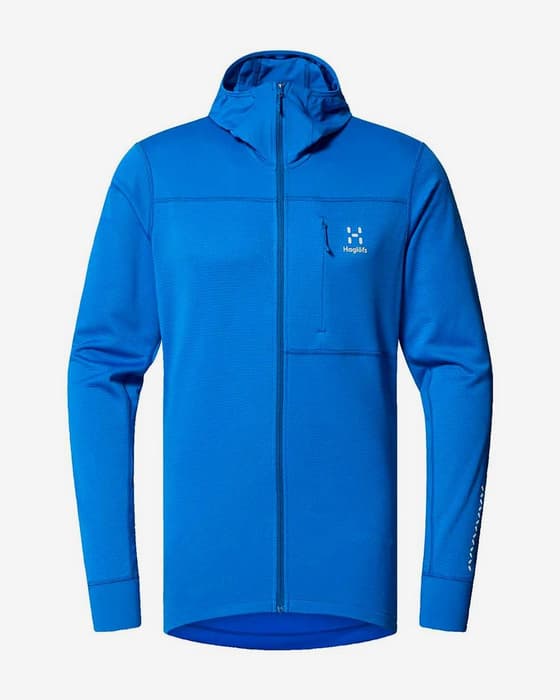 Sudadera con capucha Haglöfs L.I.M Mid Multi azul eléctrico