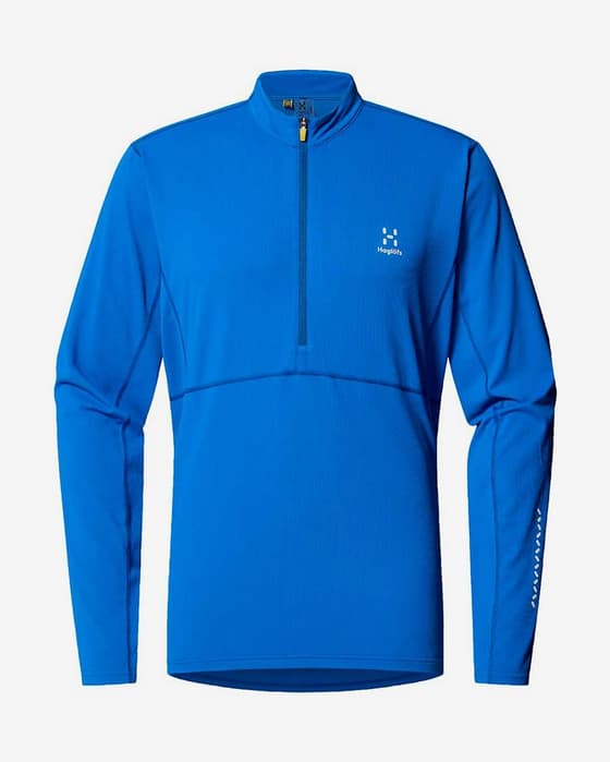 Haglöfs L.I.M Tempo Trail Half Zip Fleecepullover elektrisch-blau