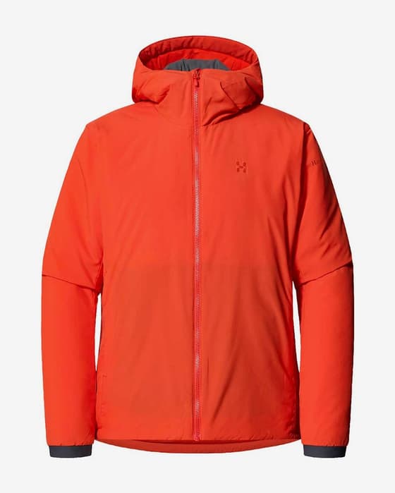 Veste à capuche Haglöfs Mimic Alert orange absolu