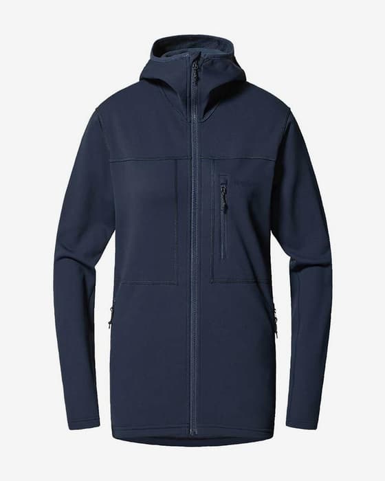 Chaqueta fina Haglöfs Rosson Mid azul marino mujer