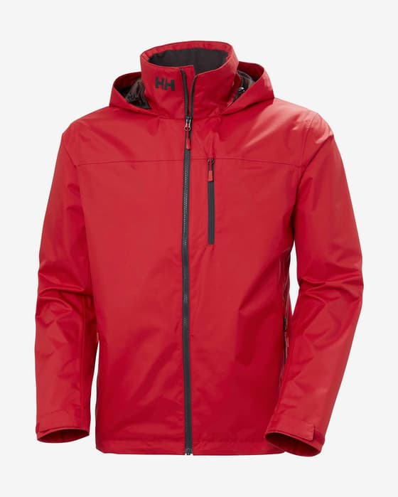 Giacca con cappuccio Helly Hansen Crew 2.0 rosso
