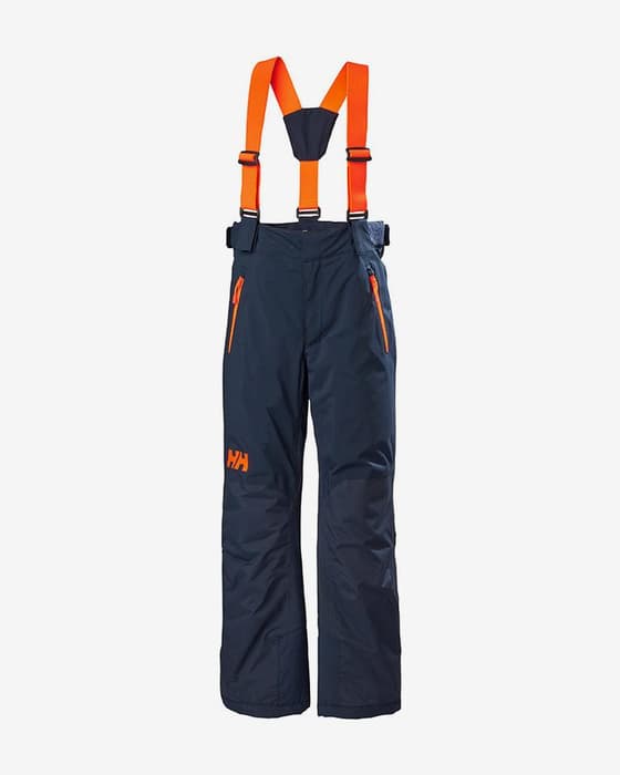 Pantalón largo Helly Hansen No Limits 2.0 PrimaLoft azul marino naranja infantil
