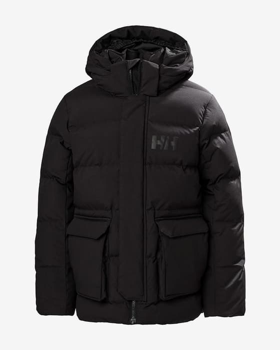 Chaqueta Helly Hansen Urban Puffy negro infantil