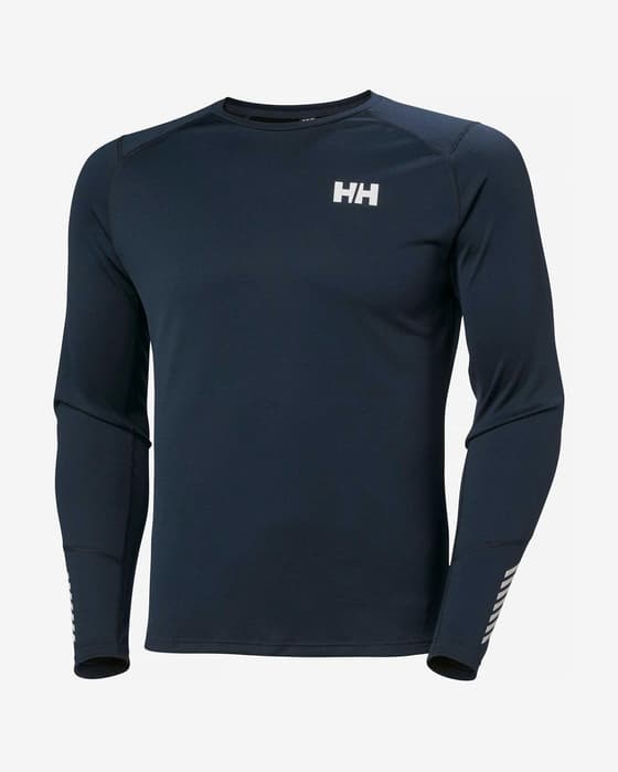 Camiseta interior Helly Hansen Lifa Active Crew manga larga azul noche