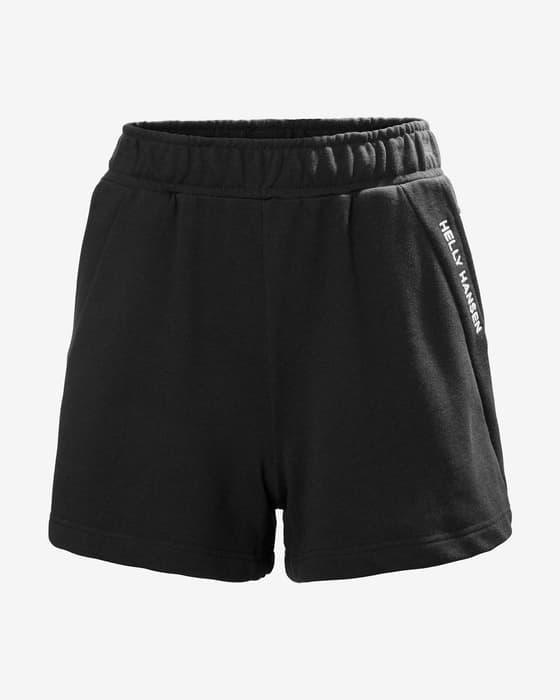 Pantalón corto Helly Hansen Core Sweat negro mujer