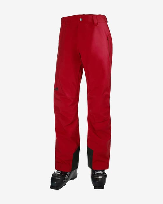 Pantalón largo Helly Hansen Legendary Insulated rojo oscuro
