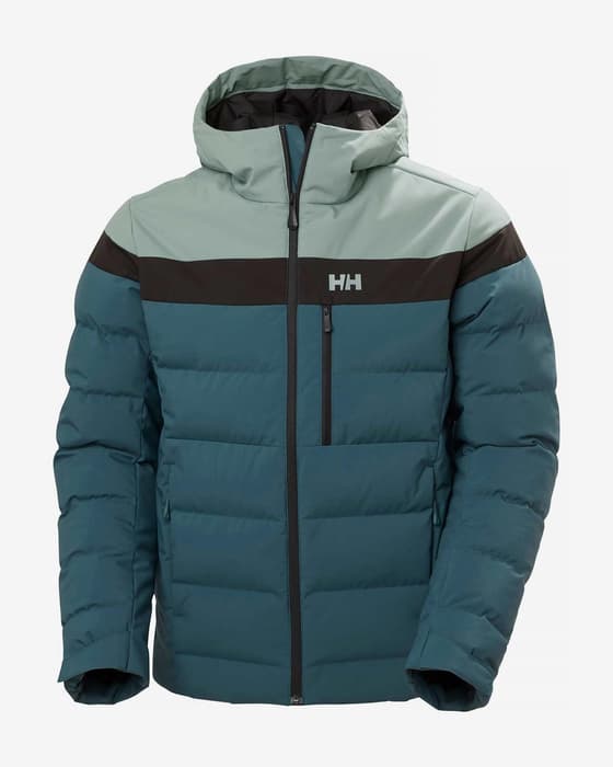 Chaqueta con capucha Helly Hansen Bossanova Puffy verde azulado