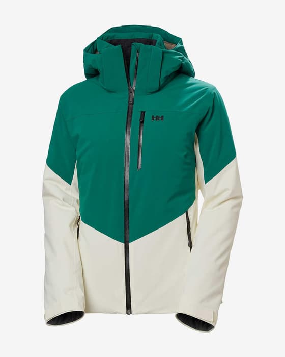 Chaqueta con capucha Helly Hansen Alphelia RECCO verde esmeralda mujer