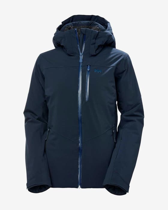 Chaqueta con capucha Helly Hansen Alphelia RECCO azul marino mujer