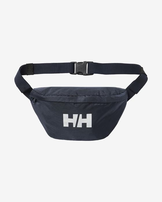 Riñonera Helly Hansen Logo azul marino blanco