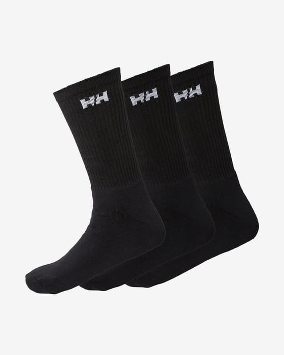 Calcetines Helly Hansen Cotton negro (3 pares)