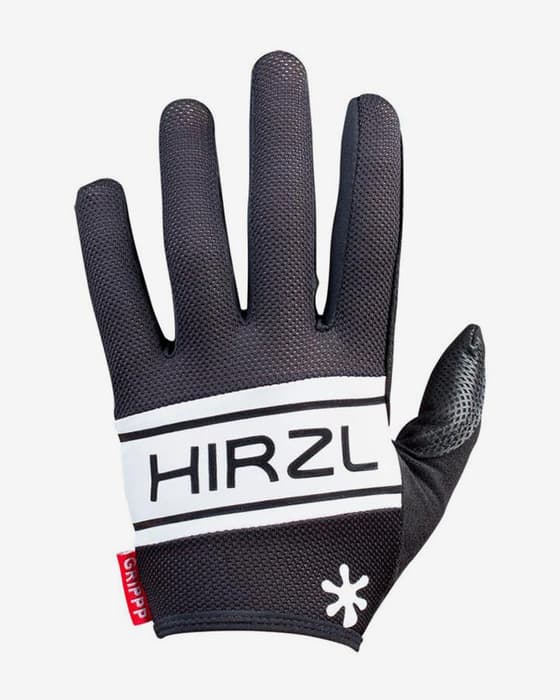 Guantes Hirzl Grippp Comfort largos negro blanco