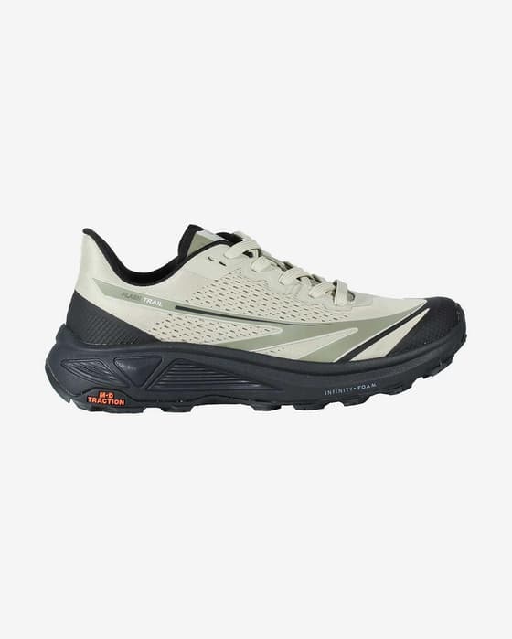 Zapatillas Hi-Tec Flash Trail beige negro