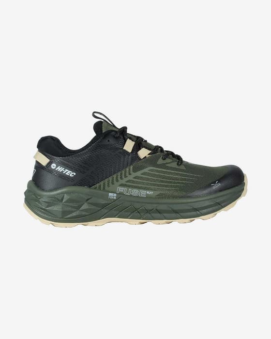 Zapatillas Hi-Tec Geo Trail Vapour Low verde oscuro