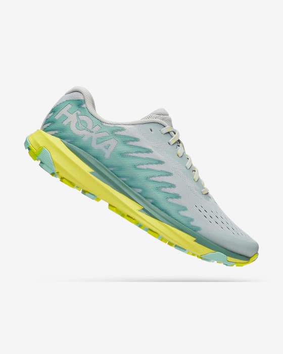 Zapatillas HOKA Torrent 3 verde blanquecino verde turquesa amarillo mujer