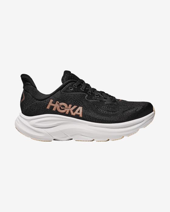 HOKA Clifton 10 Damen Laufschuhe schwarz/braun