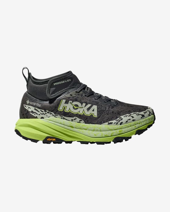 Zapatillas HOKA Speedgoat 6 Mid GORE-TEX gris negro verde