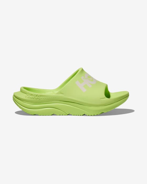 Chanclas HOKA Ora Recovery Athletic Slide verde