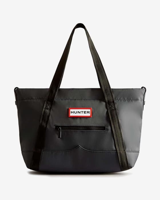 Bolsa Hunter Tote Midi gris mujer