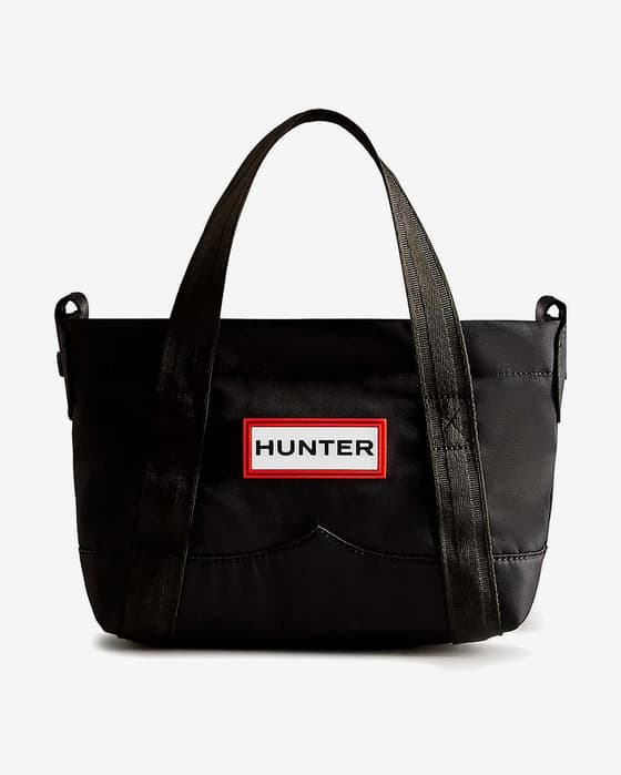 Bolsa Hunter Tote Midi negro mujer