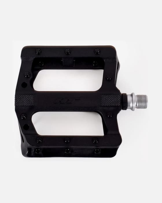 HT PA01 Platform Pedals Metallic Pins Black