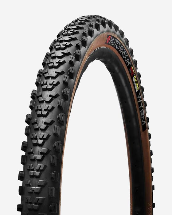 Cubierta Hutchinson WYRM Rlab Tubeless Ready marrón negro