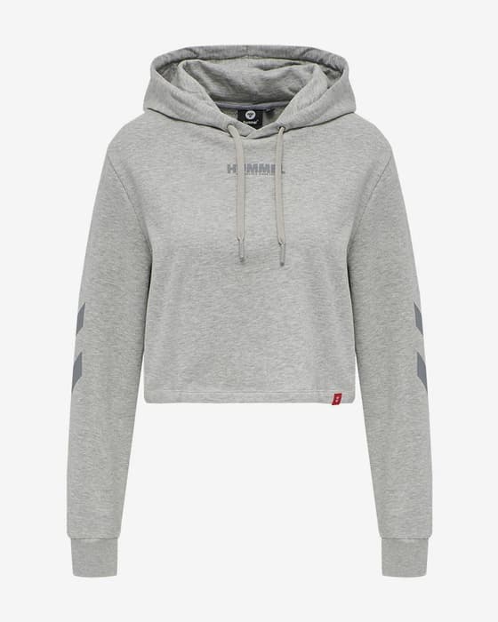 Sudadera con capucha Hummel Legacy gris mujer