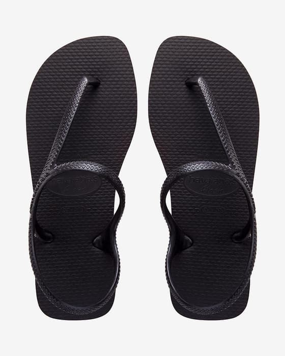 Chanclas Havaianas Flash Urban negro gris mujer