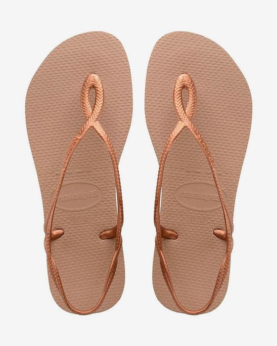 Havaianas flip flops Golden moon woman