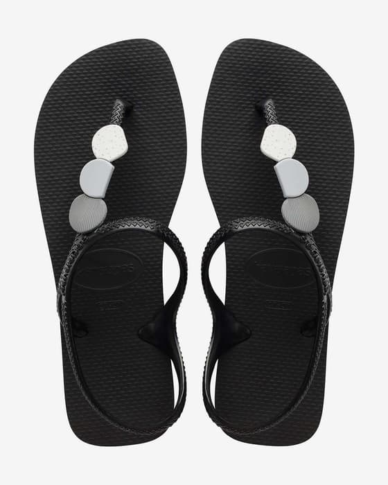 Sandalias Havaianas Flash Urban Plus negro gris mujer