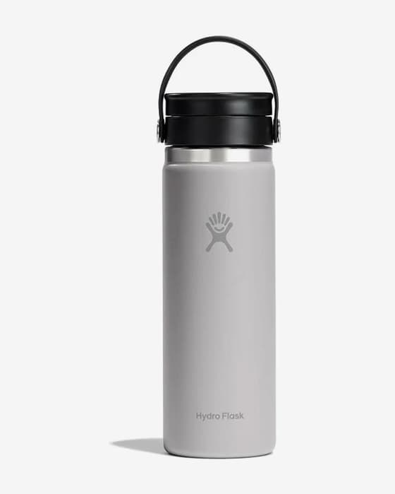 Botella termo Hydro Flask Wide Flex 591 ml plata