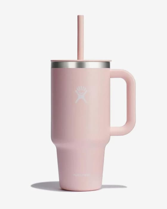 Vaso Hydro Flask Wide Flex Cap 946 ml rosa pálido