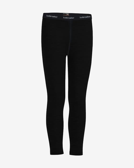 Legging Icebreaker 200 Oasis Leggings noir enfant