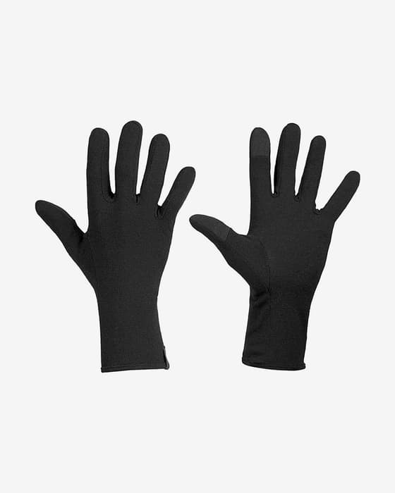 Guantes Icebreaker 260 Tech Glove Liners negro