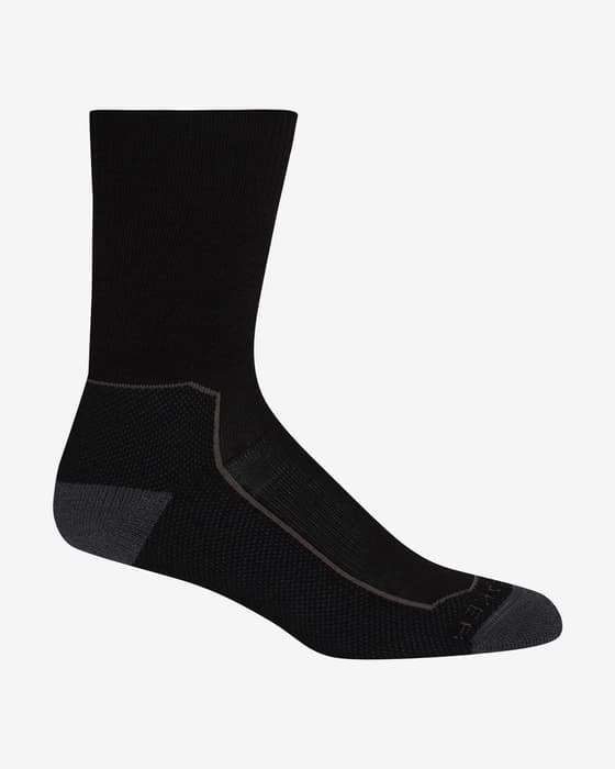 Calcetines Icebreaker Hike+ Medium Crew negro mujer