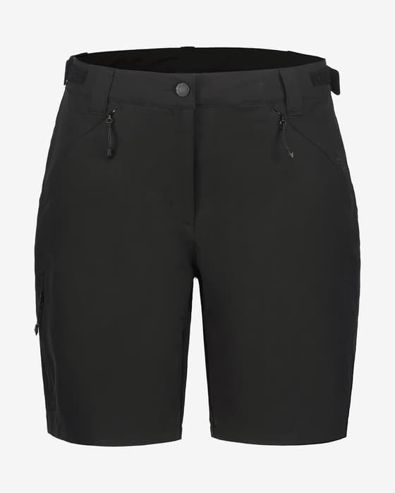 Pantalón corto Icepeak Beaufort negro puro mujer