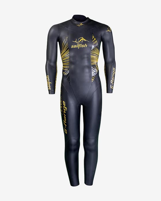 Traje neopreno Sailfish G-Range 8 negro amarillo
