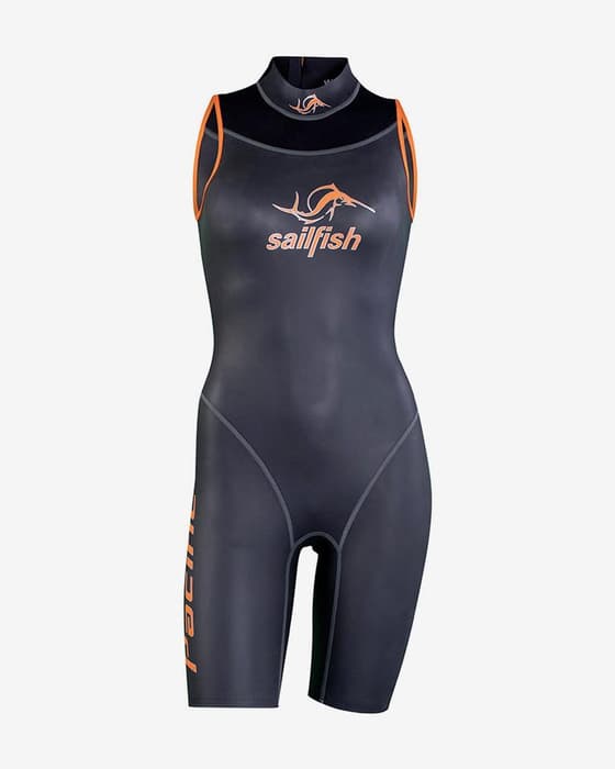 Traje neopreno Sailfish Pacific 2 negro naranja mujer