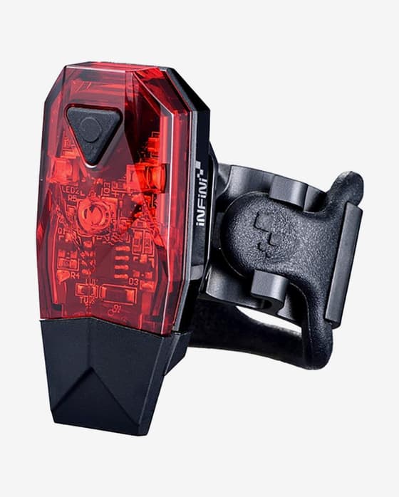 Luz trasera USB Infini Mini lava 3 Led roja