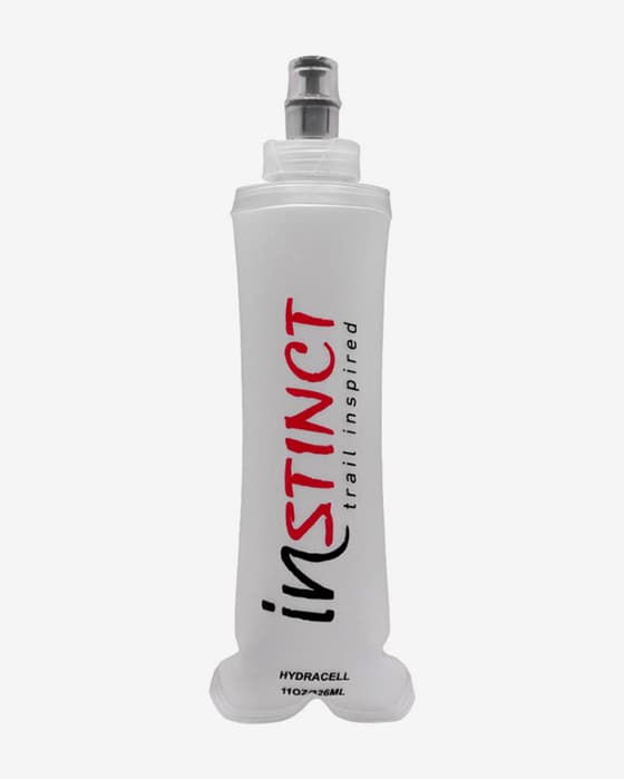 Bidón InStinct Hydrapak SoftFlask Hydracell 250 ml blanco