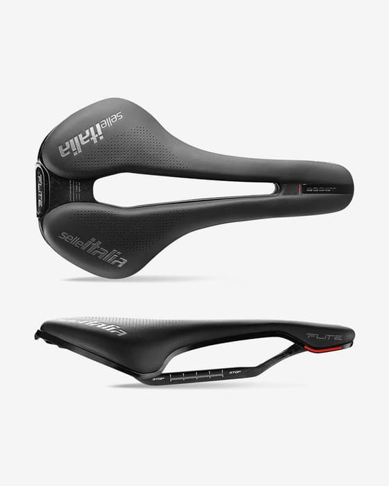 Sillín Selle Italia Flite Boost Superflow Kit Carbon negro